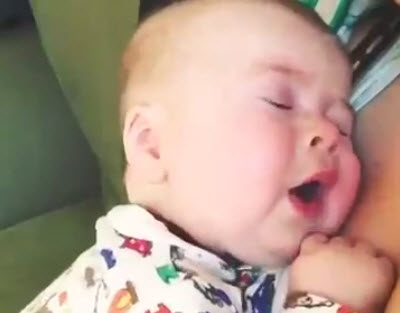 sneezes adorable he baby but stitches internet says after watched millions already far his so